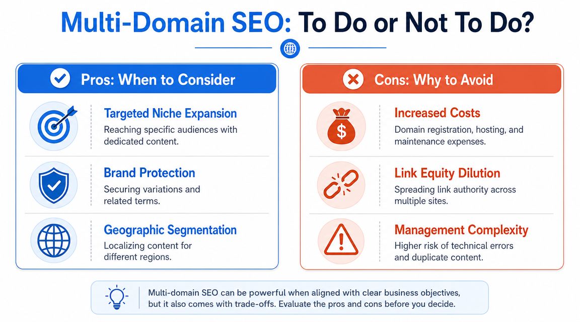 The Big Decision When to Actually Use Multiple Domains