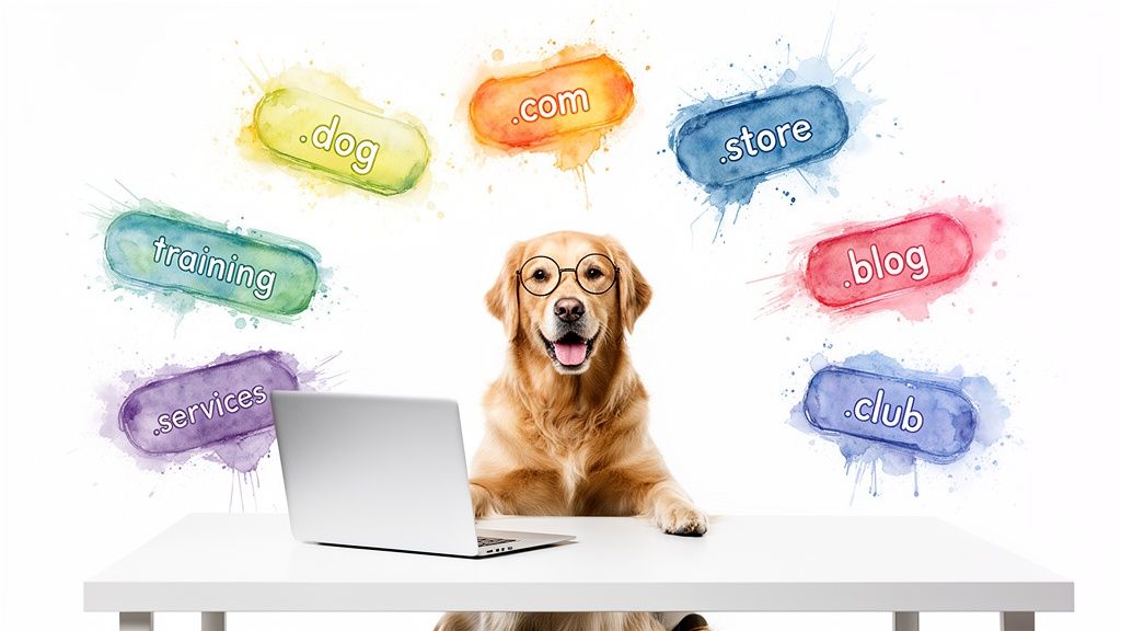 8 Pawsome Dog Domain Names to Snag in 2026