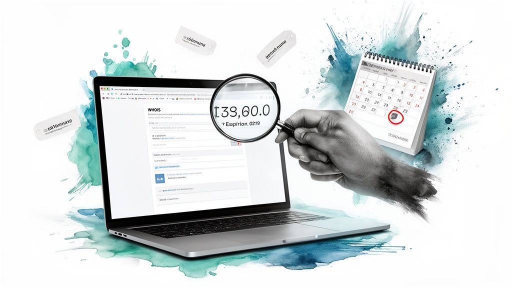 A Guide to Using a Domain Expiration Date Checker